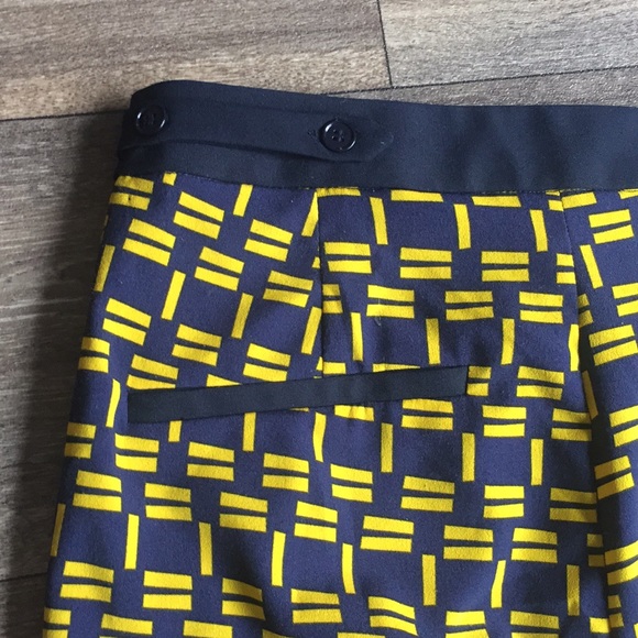 Zara Basic Geometric Print Pants Size XS - Picture 2 of 6